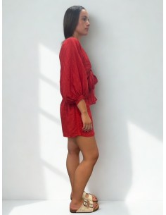 Pantalón corto de lino