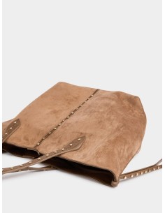 Bolso shopper marrón